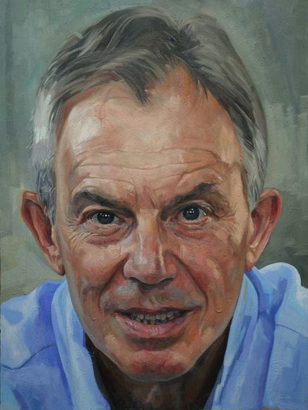 Tony Blair, Prime Minister, National Portrait Gallery, London, Alastair Adams, famous people